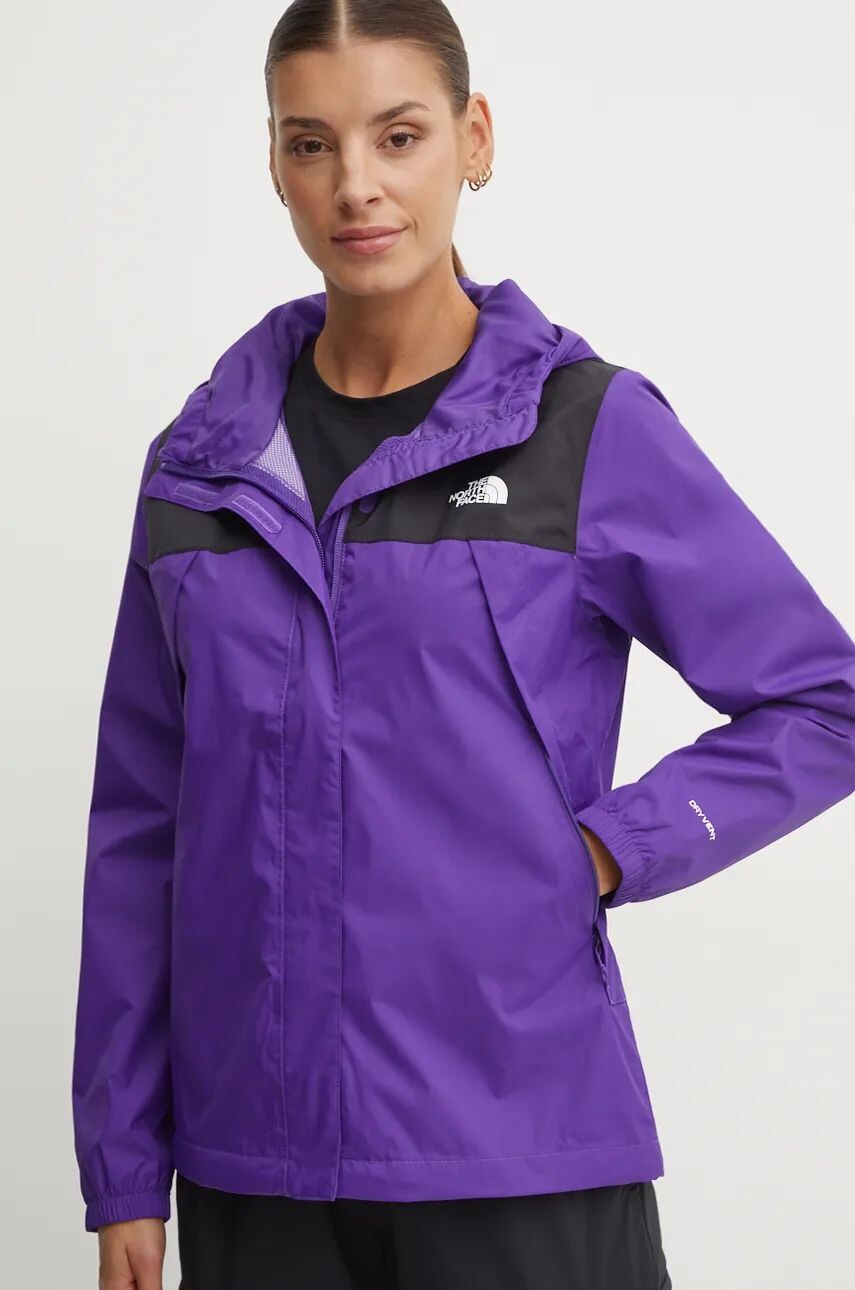 

Куртка The North Face Antora для активного отдыха, фиолетовый