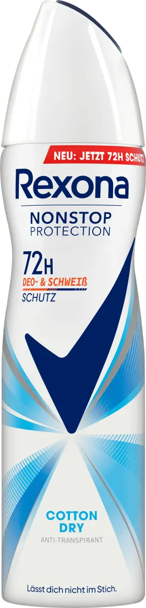 

Антитранспирант Деоспрей Nonstop Protection Cotton Dry 150мл Rexona