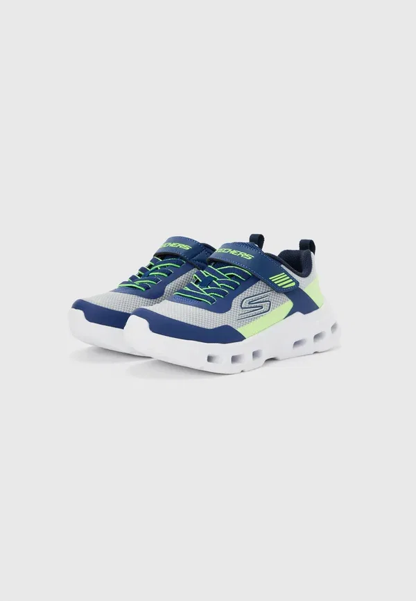 Кроссовки для бега Glide Step Drift Skechers, темно-синий/белый/лайм — фото 2
