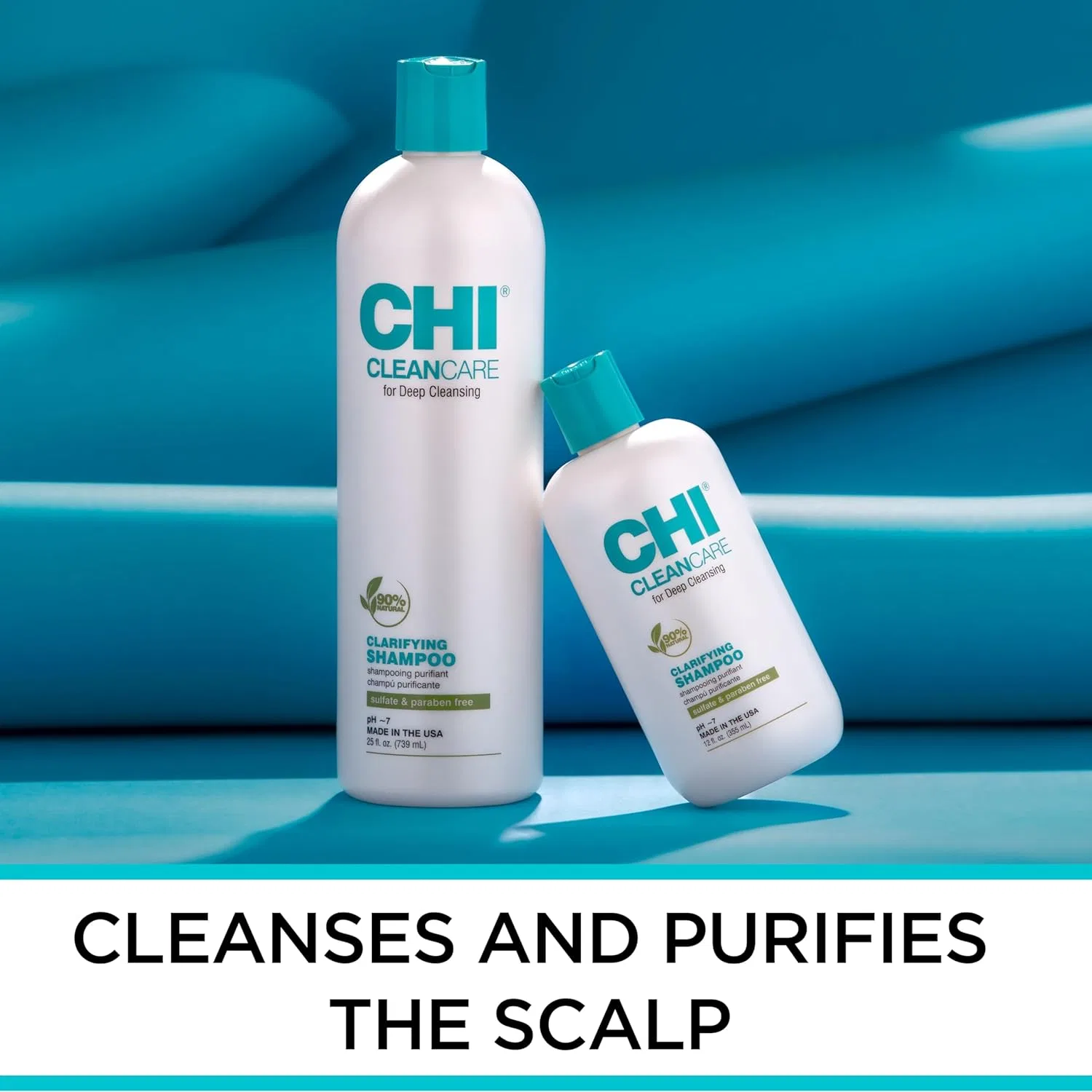 Глубоко очищающий шампунь «CleanCare Clarifying Shampoo» от CHI — фото 4
