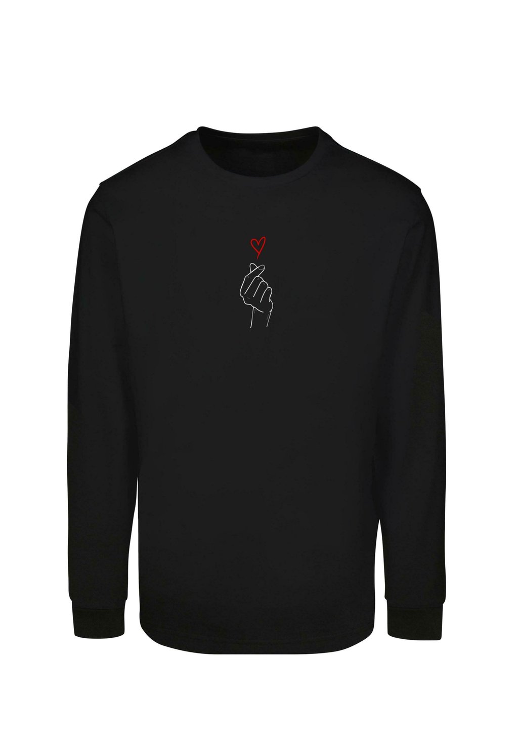 

Топ с длинными рукавами K HEART LONGSLEEVE Merchcode, черный