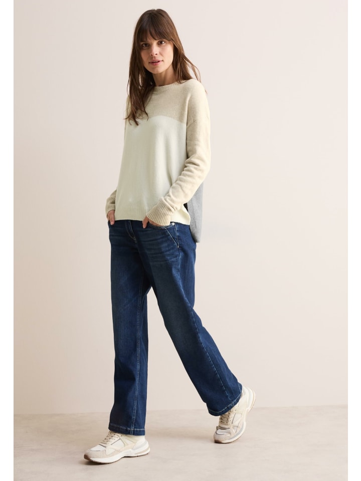 

Cecil Женский бежевый вязаный свитер