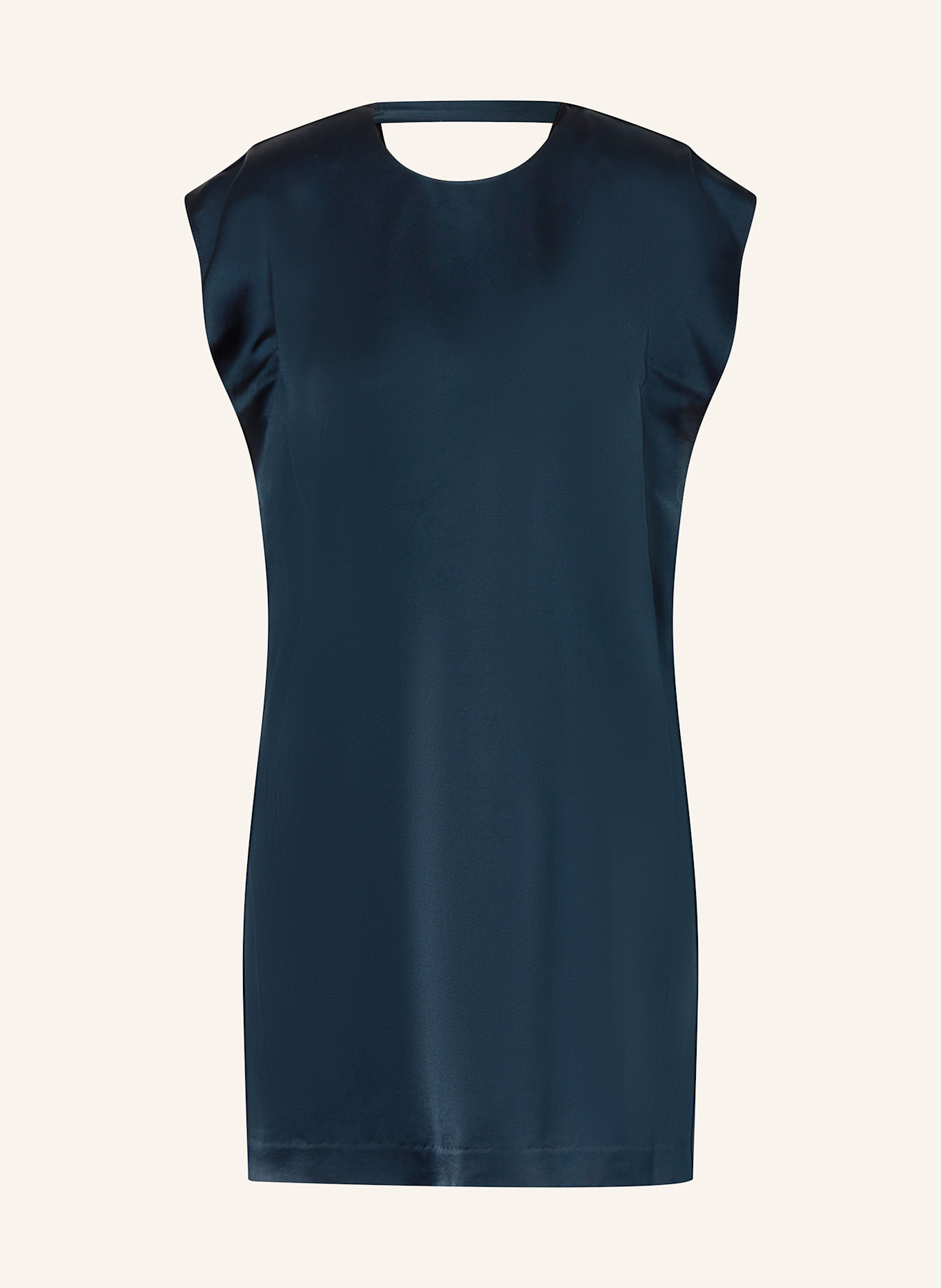 

Атласное платье феникс с вырезом Reiss, синий