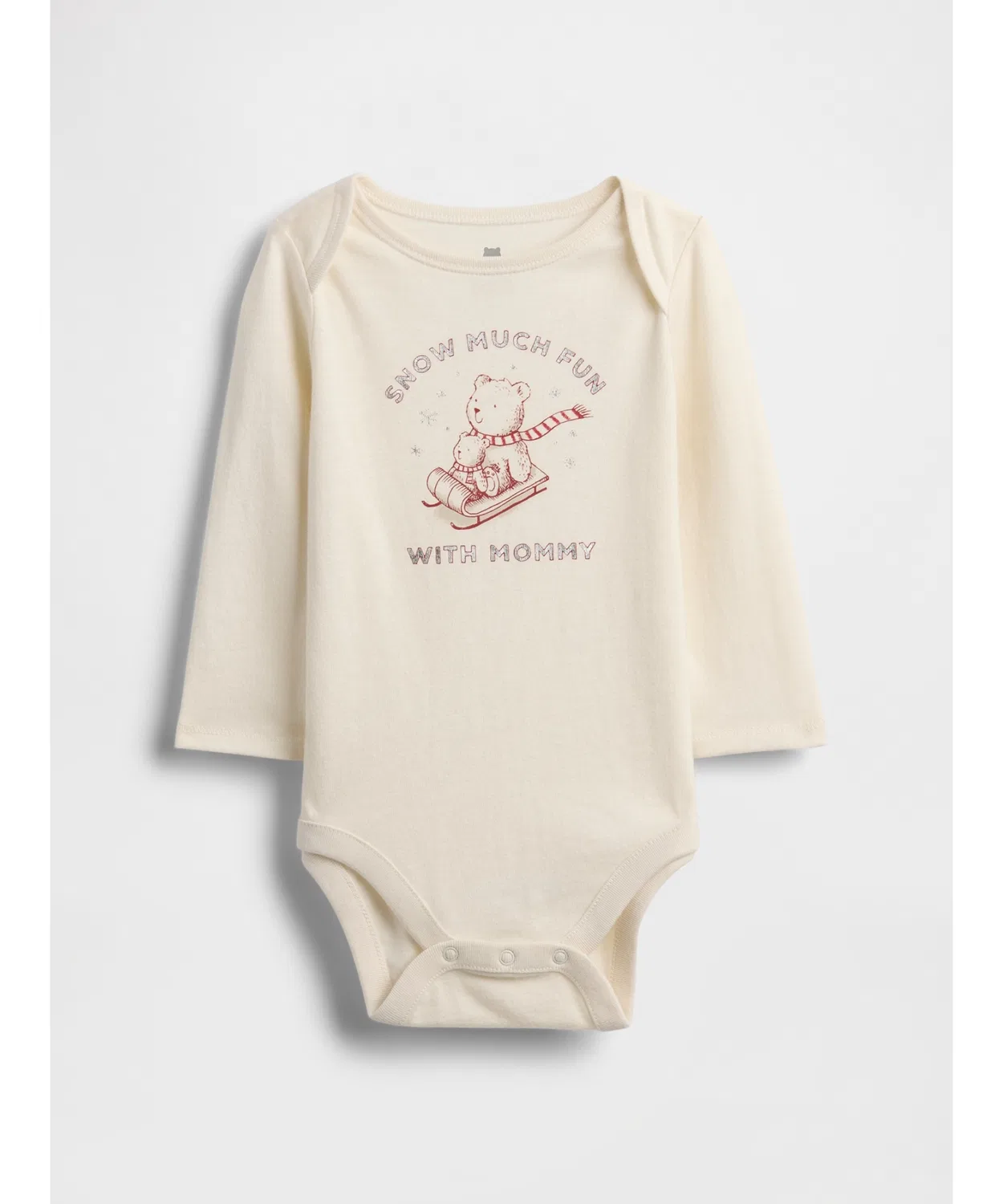 Боди с принтом Gap Baby Organic Cotton