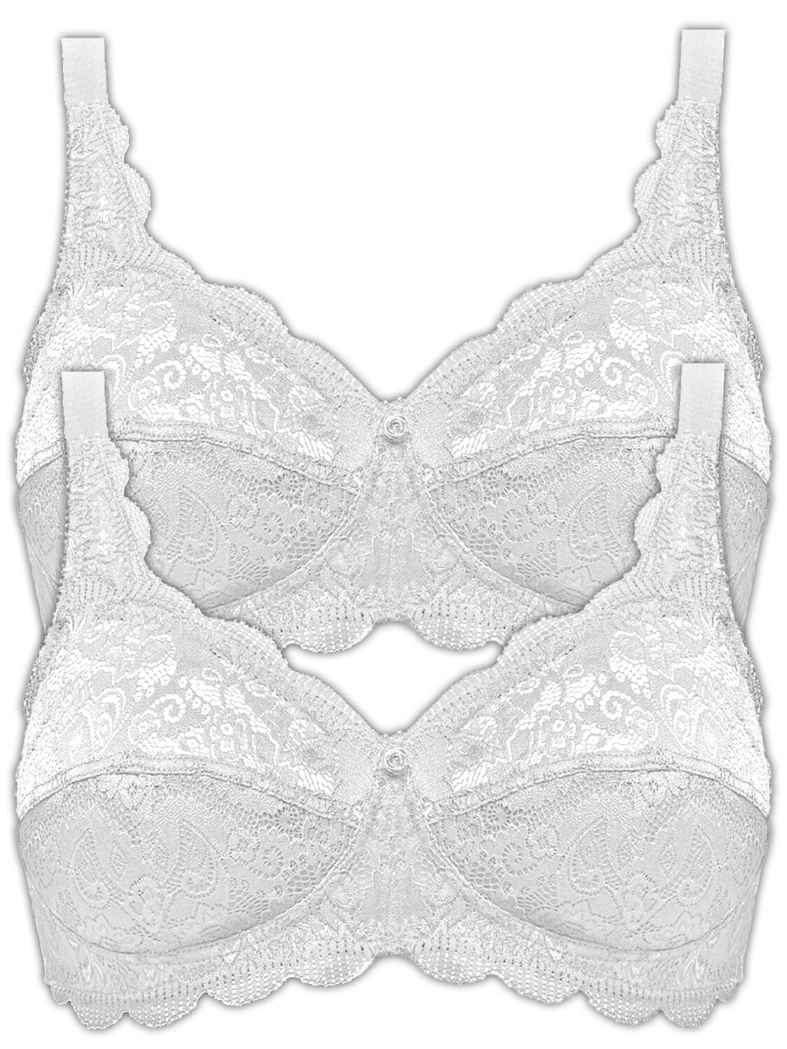 

Бюстгальтер без косточек SUSA 2er Pack BH ohne Bügel Latina, цвет Weiss Weiss