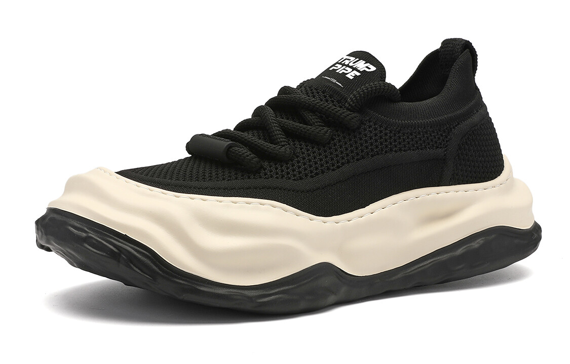 

Кроссовки мужские Lifestyle Shoes Men Low-Top Black Trumppipe, Черный, Кроссовки мужские Lifestyle Shoes Men Low-Top Black Trumppipe