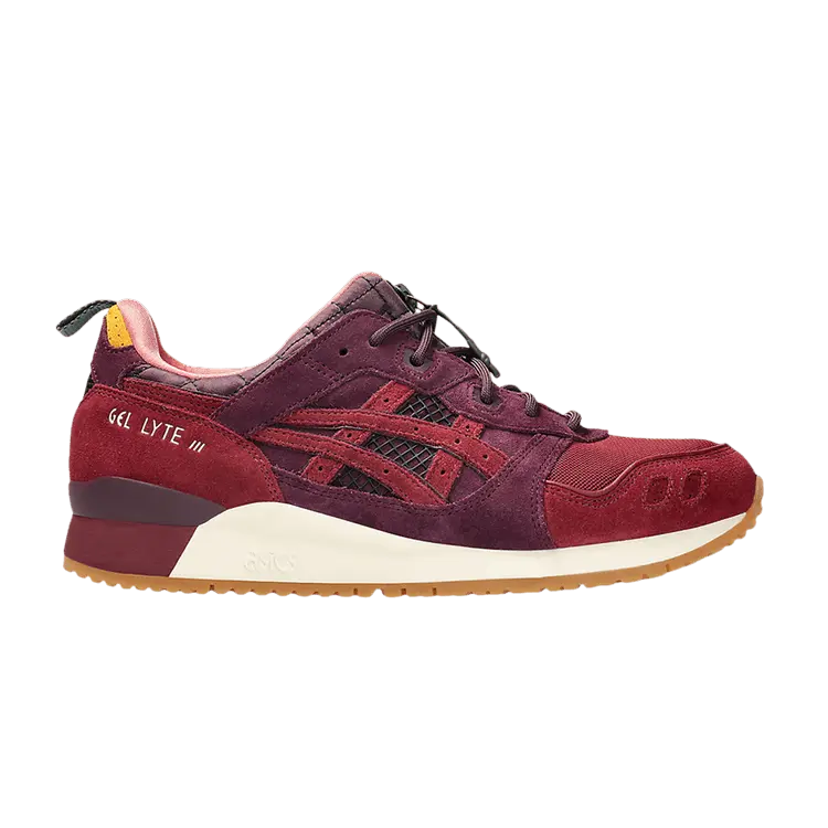 

Кроссовки ASICS mita x Gel Lyte 3 OG Dried Rose, красный