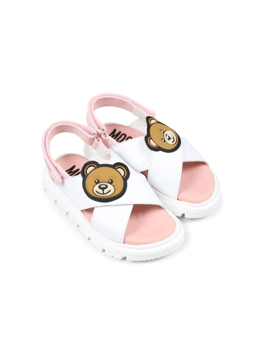 

Сандалии Teddy Bear Moschino Kids, белый