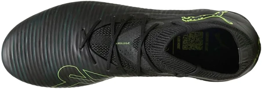 Футбольные бутсы Puma Men's Future 8 Pro для твердого и искусственного покрытия, черный/зеленый — фото 4