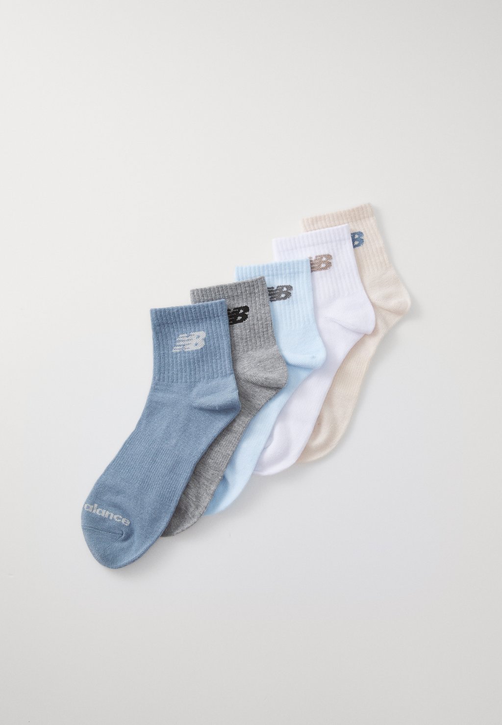 

Спортивные носки PERFORMANCE ANKLE SOCKS UNISEX 6 PACK New Balance, белый