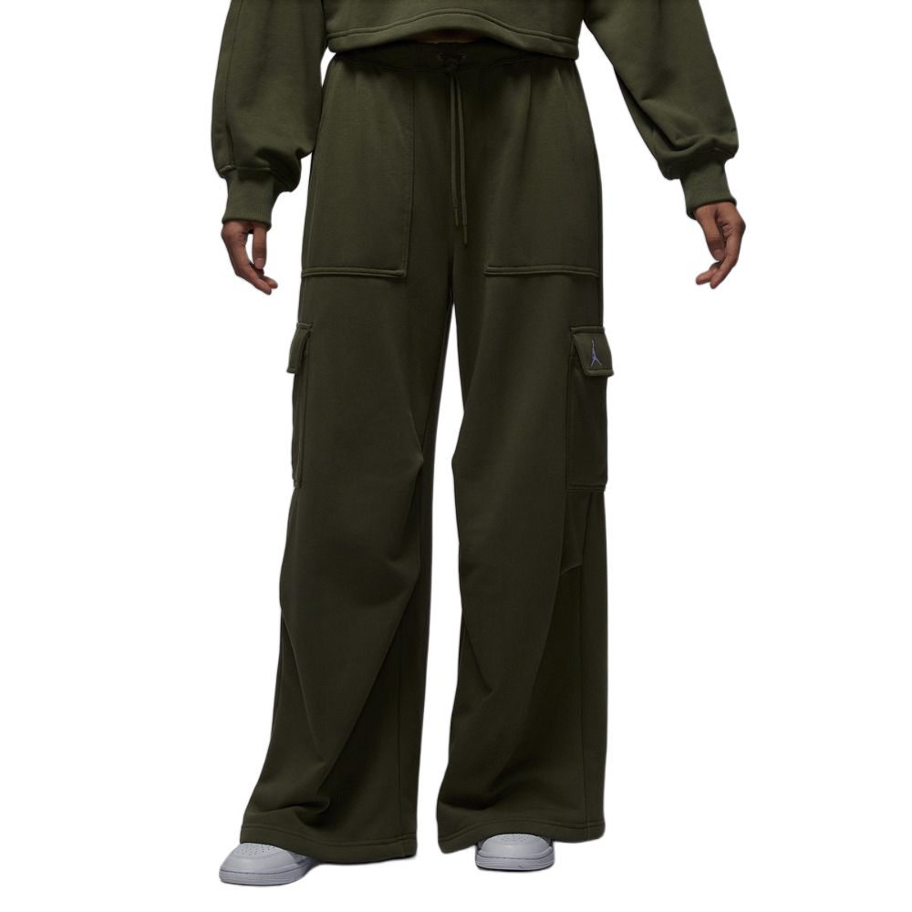 

Jordan Повседневные брюки женские, зеленые, средней плотности, другие цвета