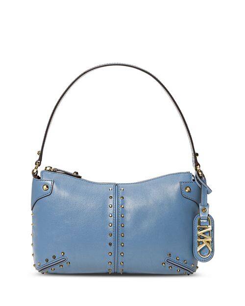 

Большой кожаный клатч Astor Michael Kors, цвет Blue, Синий, Большой кожаный клатч Astor Michael Kors, цвет Blue