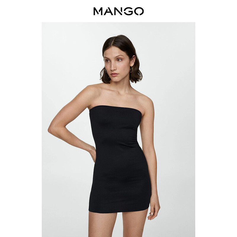 

Женское платье Mango короткое, черный