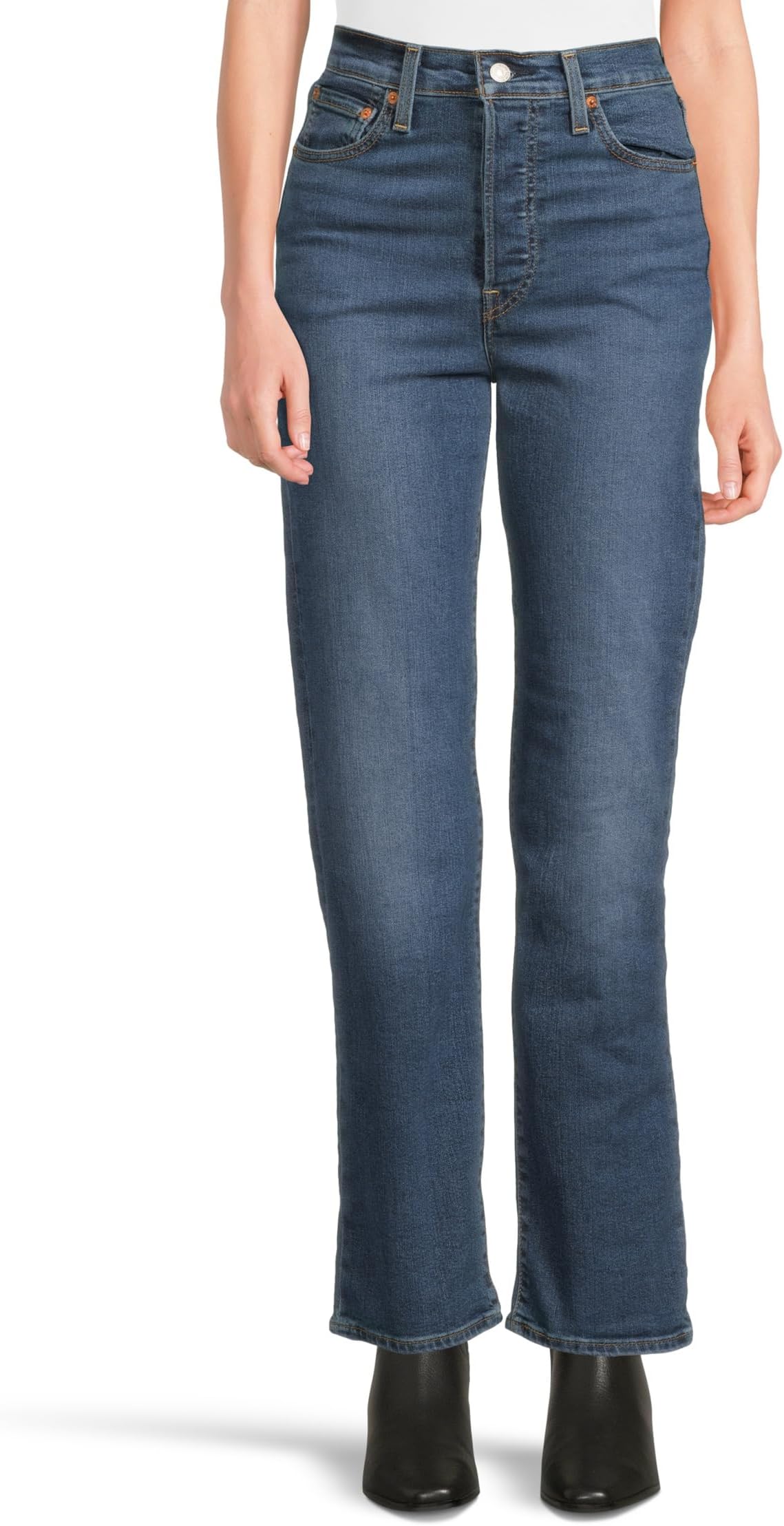 

Джинсы Levi's Womens Ribcage Full Length, цвет The Last Straw
