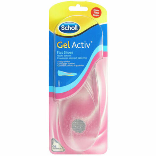 

Гелевые стельки для обуви на плоской подошве 1 шт. Scholl, GelActiv Flat Shoes