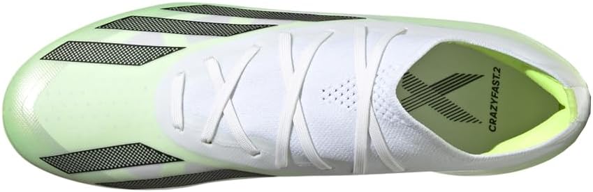 Кроссовки Adidas для взрослых унисекс X Crazyfast.2 для твердой поверхности, белый/черный — фото 4