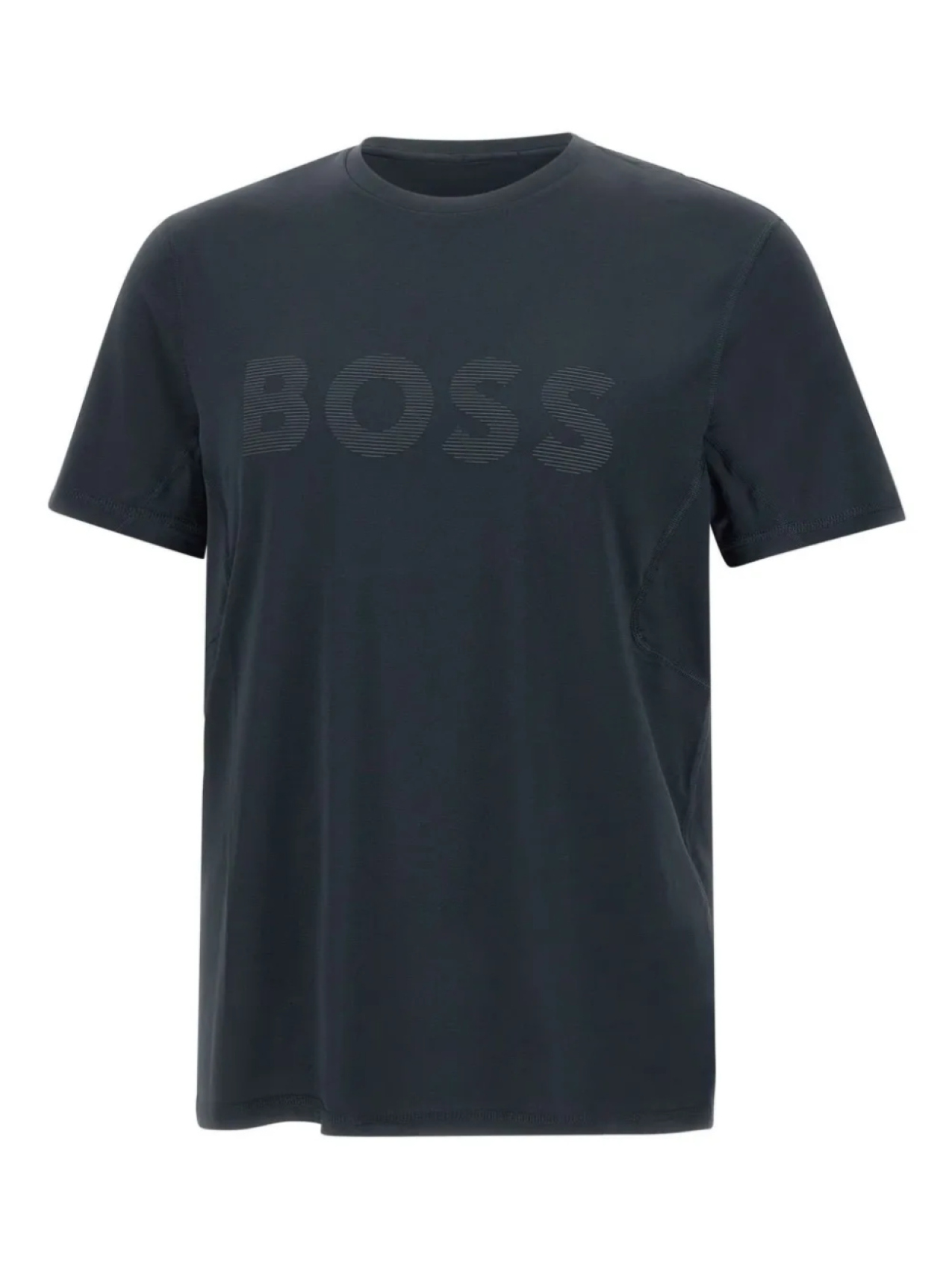

BOSS logo-print Футболка, синий