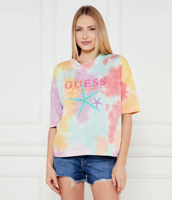 

Футболки Oversize fit Guess, мультиколор