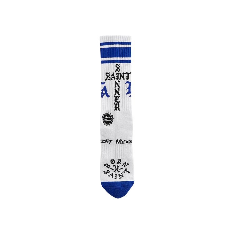 

Носки Saint Michael x Born x Raised LA Socks, белый