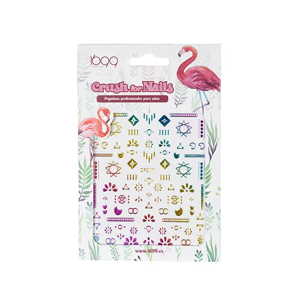 

Наклейки для ногтей Stickers Uñas Colores 1699, 1 UD