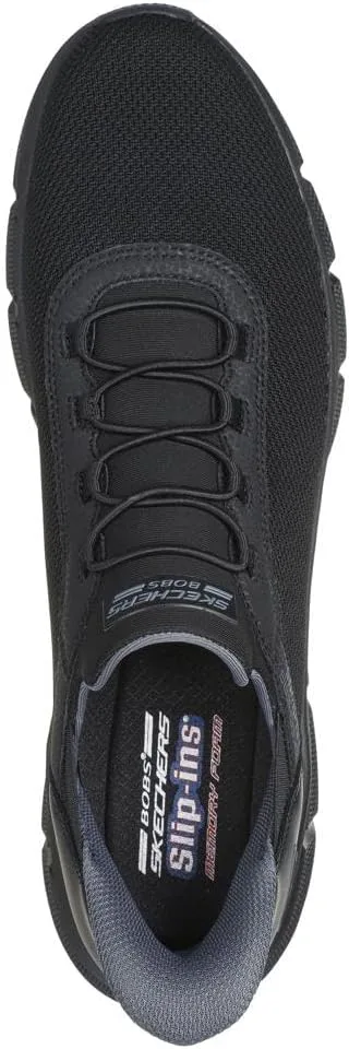 Мужские кроссовки Skechers B Flex - Elevated Edge с удобной вставкой без шнурков, черный — фото 2