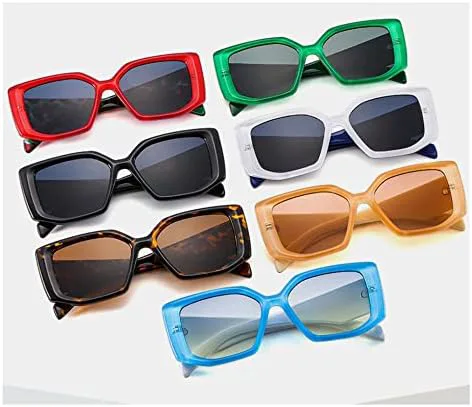 

Женские панк-солнцезащитные очки для женщин и мужчин, градиентные солнцезащитные очки, женские очки с защитой от УФ-излучения UV400 MTZJH, C7blue-blueyellow