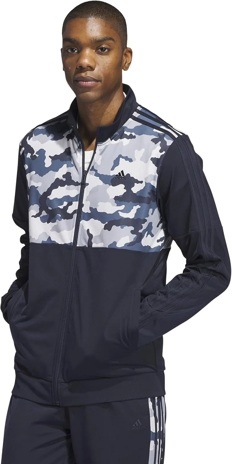 Куртка мужская камуфляжная adidas, цвет Ink