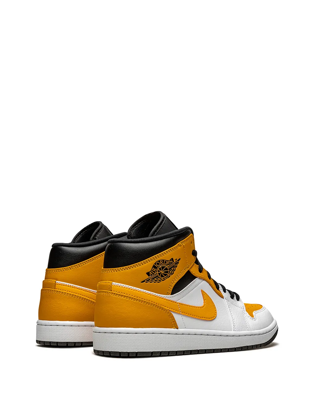 Кроссовки Air  1 Mid Jordan, белый — фото 3