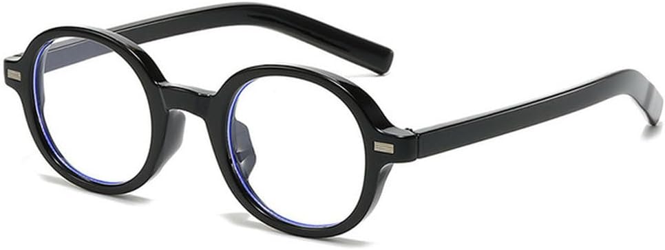 

Модные круглые солнцезащитные очки класса люкс для женщин и мужчин в стиле ретро с толстой оправой, трендовые женские солнцезащитные очки с защитой от УФ-излучения UV400 HHZZYVY, Black