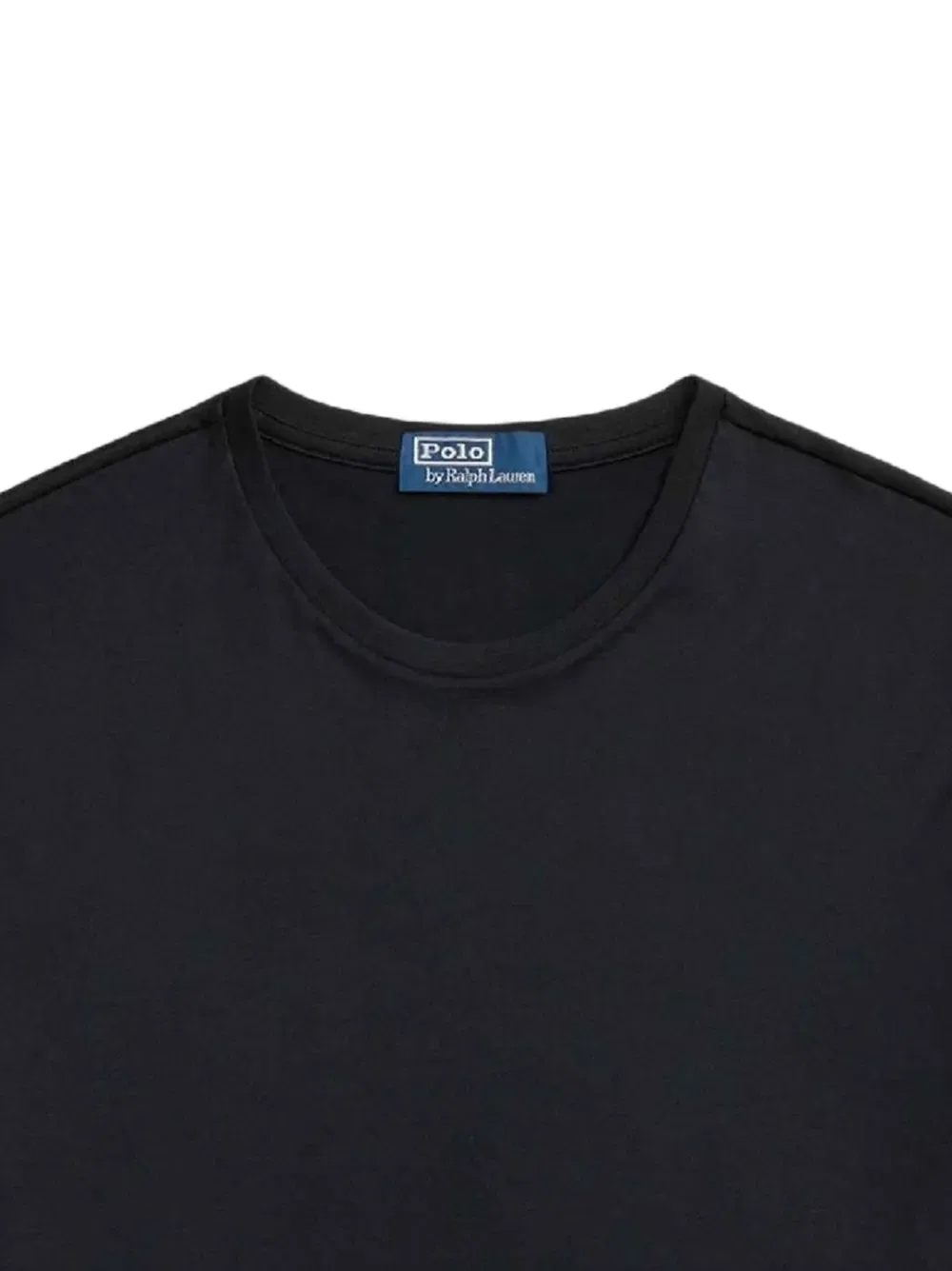 Футболка с круглым вырезом и логотипом Polo Ralph Lauren, черный — фото 2