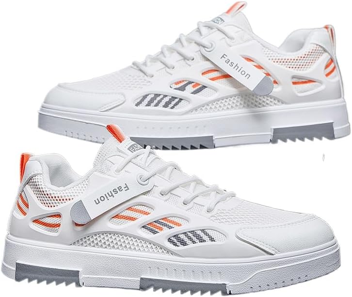 

Мужские спортивные кроссовки для бега, трейловые сникерсы, модная спортивная обувь для тренировок в зале, тенниса, ходьбы, повседневная обувь для тренировок, кроссовки Hhhchpm, белый/серый