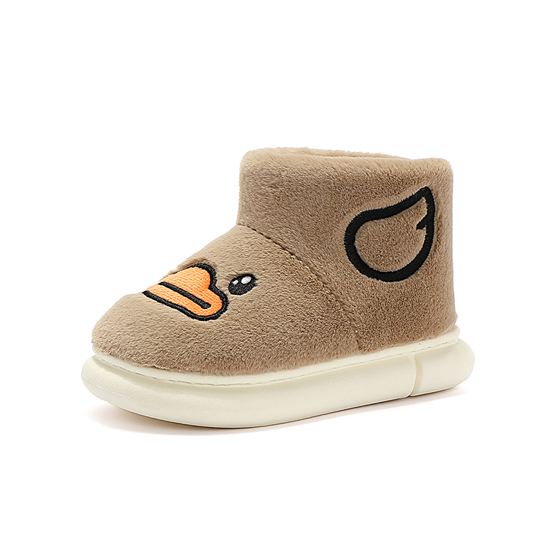 B.Duck Желтые термостойкие устойчивые к истиранию нескользящие ботинки Duck Kids' — фото 3