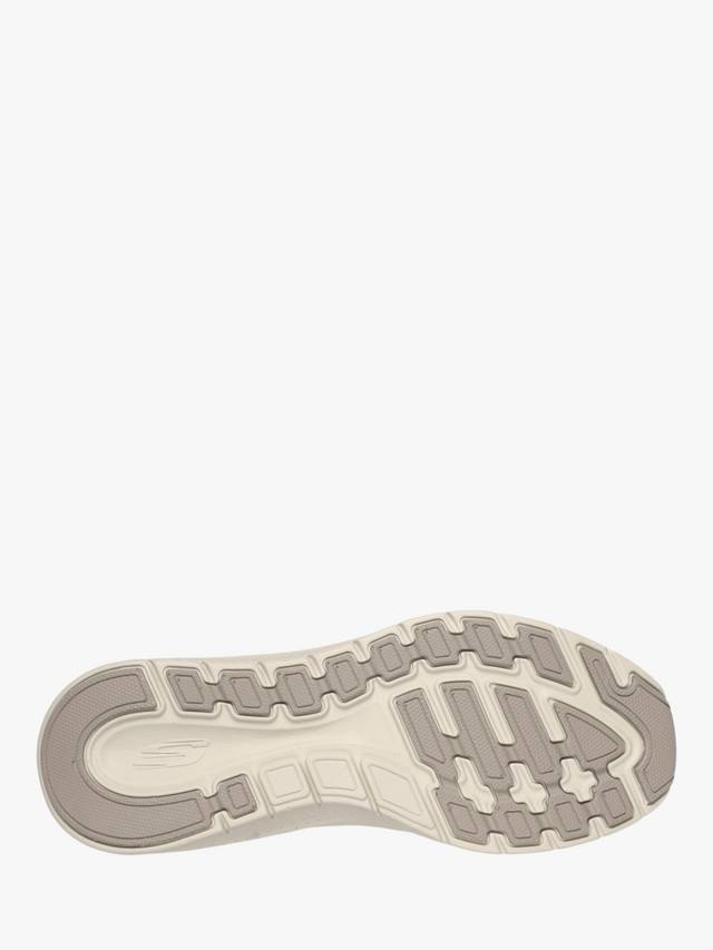 Кроссовки-слипоны arch fit 2.0 look ahead Skechers, серо-коричневый — фото 3