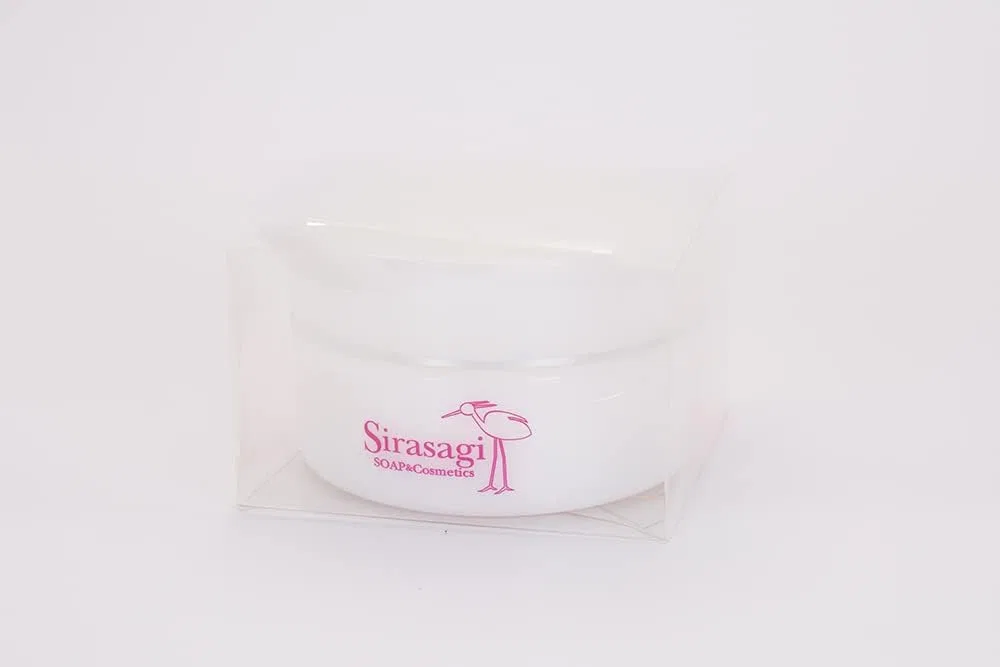 Крем для лица Shirasagi Soap & Cosmetics — Дневной с лошадиным маслом , , аромат лаванды и палисандра, 30 г — фото 3