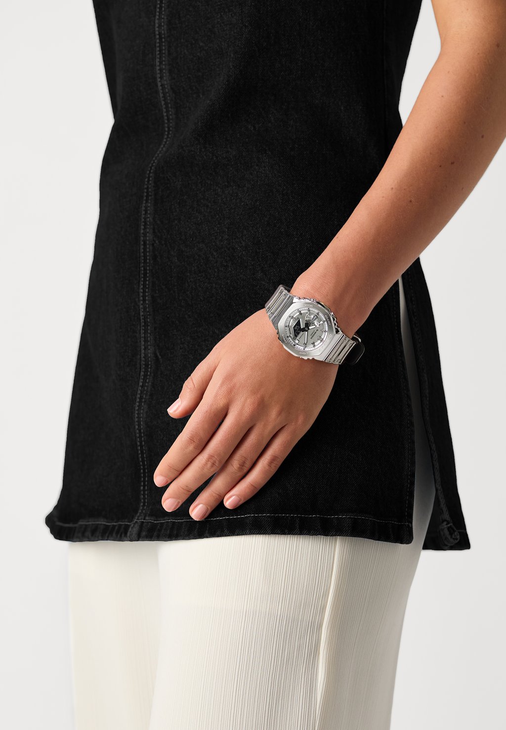

Часы с хронографом UNISEX G-SHOCK, серебряный