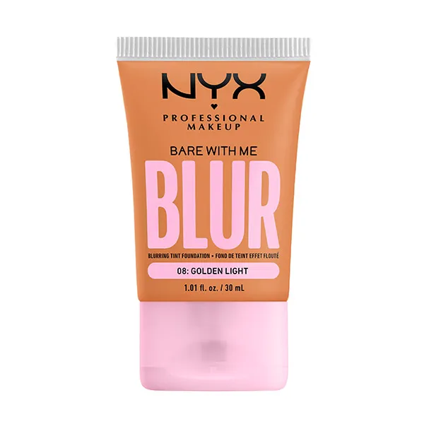 

Составляют основу Bare With Me Blur Nyx Professional Make Up, цвет golden light