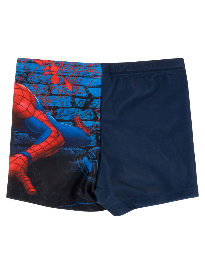 Плавки, купальные штаны, брюки для плавания Marvel Spiderman синего цвета — фото 2