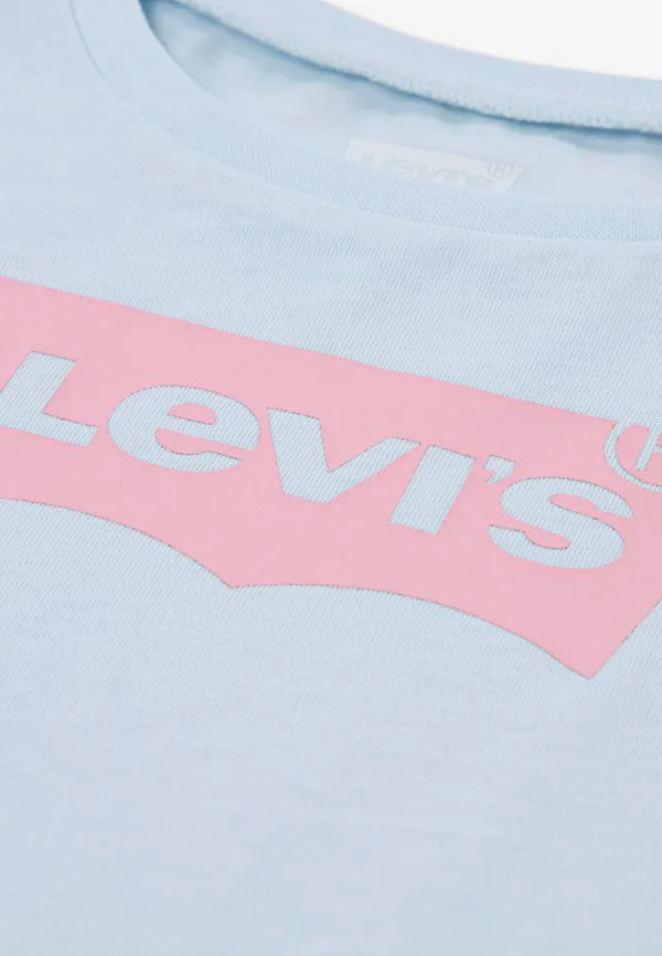 Футболка с принтом "крылья летучей мыши" Levi'S, Light Blue — фото 3