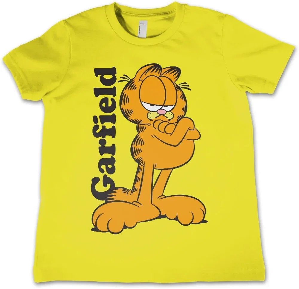 Футболка детская с Garfield, желтый