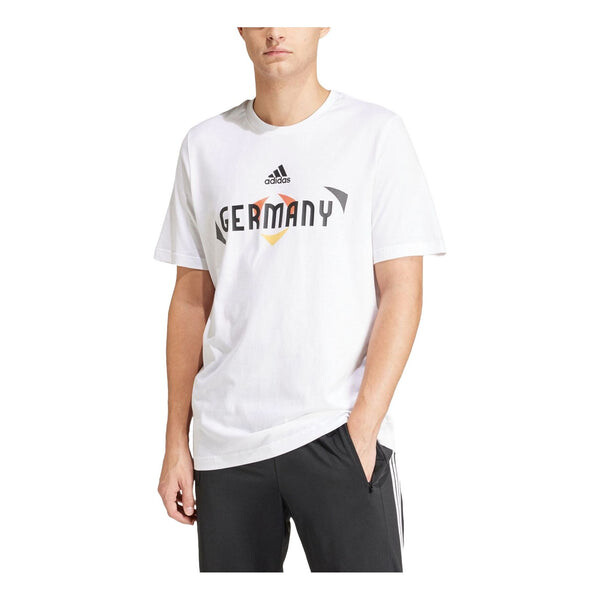 

Футболка uefa euro24 germany football t-shirt 'white' Adidas, белый
