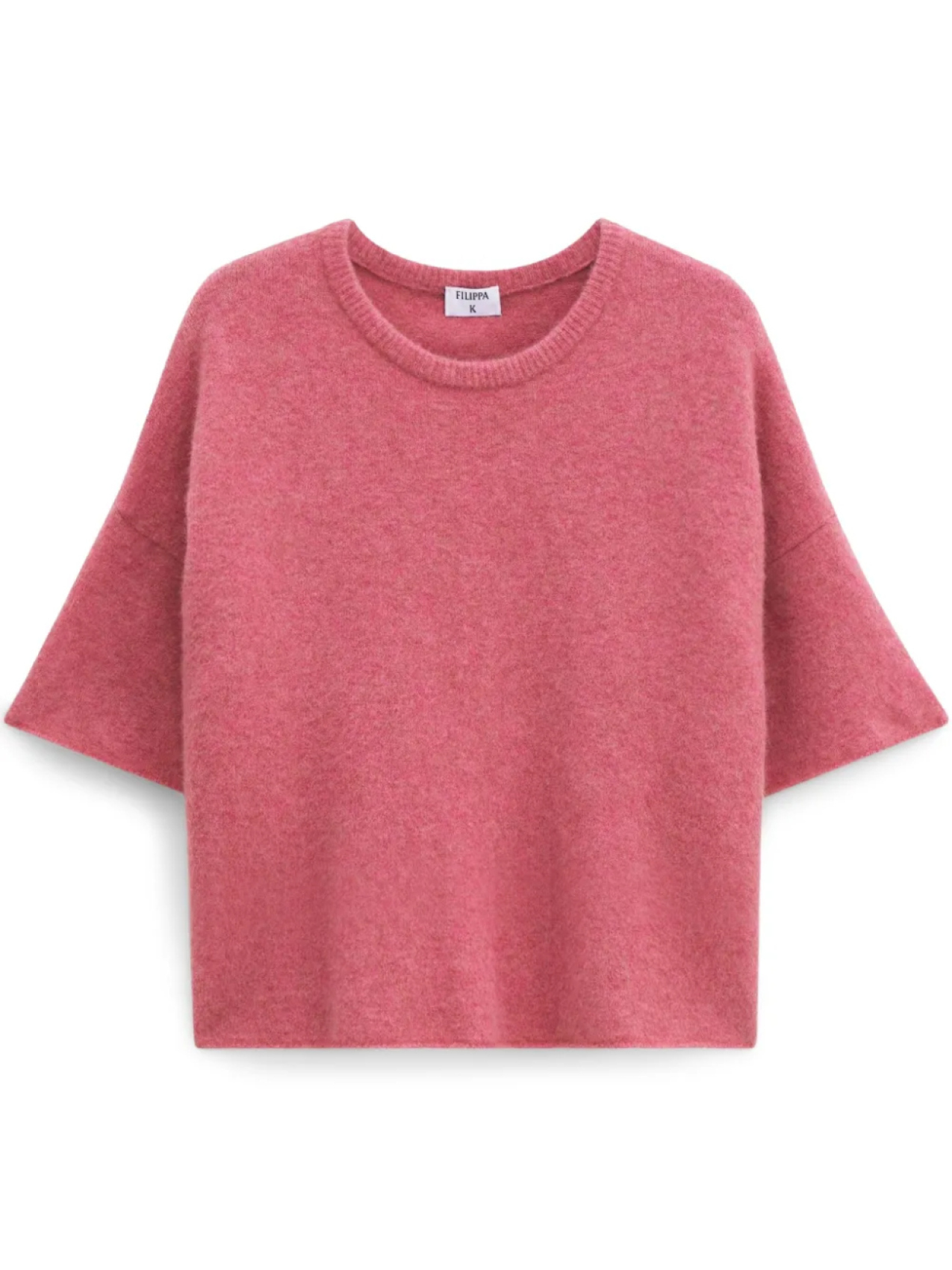 

Вязаная футболка Filippa K, розовый