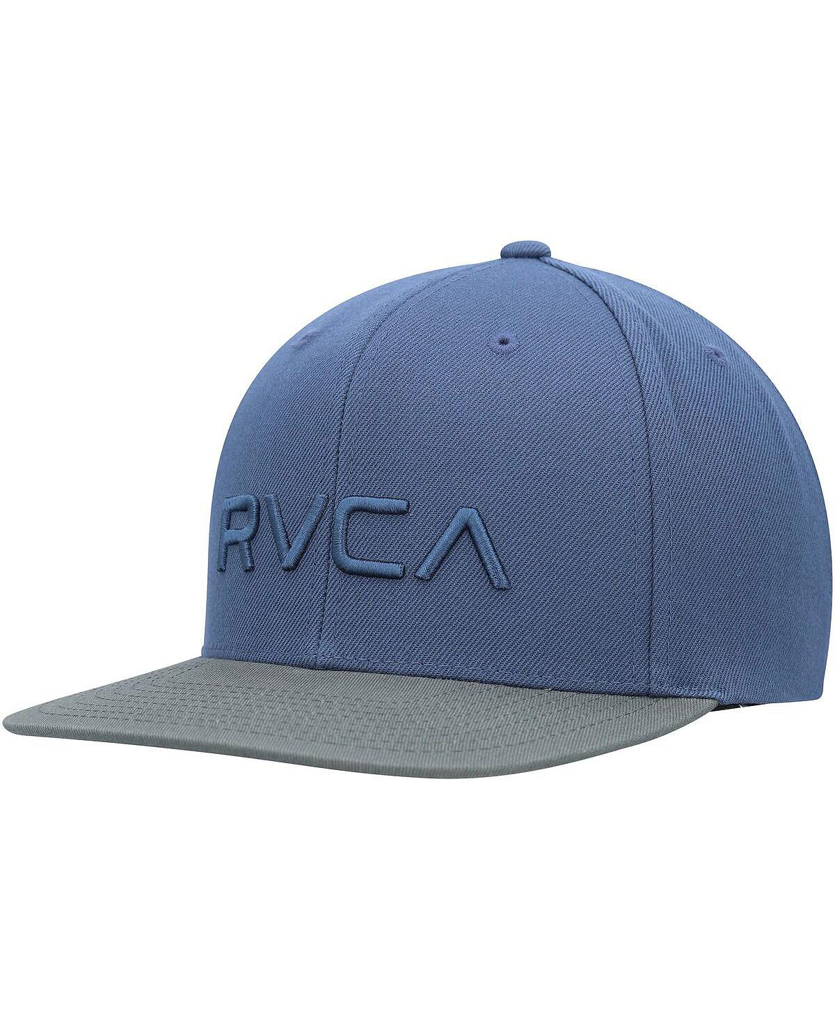 

Мужская темно-синяя, оливковая шляпа Snapback из саржи II RVCA