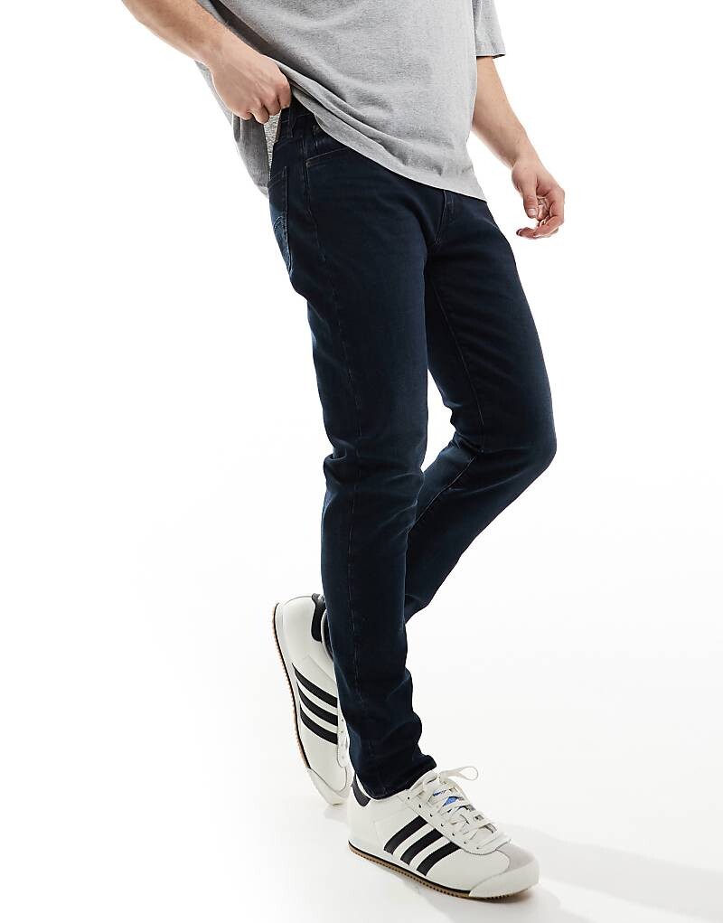 

Levi's – 512 – темно-синие джинсы узкого кроя с зауженными штанинами