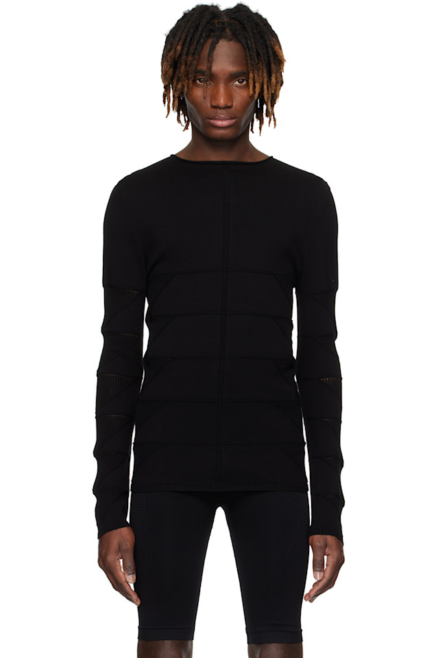 

Свитер с длинным рукавом Hollywood Rick Owens, черный