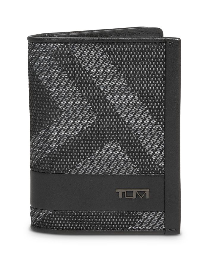 

Чехол для карт Alpha SLG со светоотражающими вставками Tumi, черный