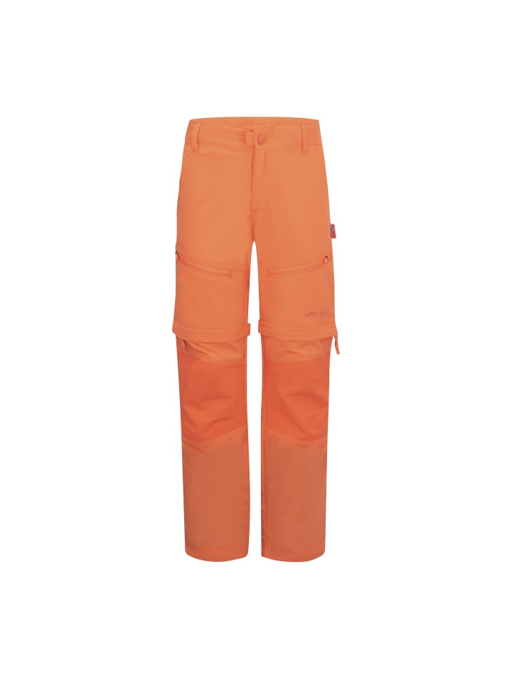 

Trollkids Трекинговые брюки Nordfjord с отстегивающимися штанинами, персикового цвета