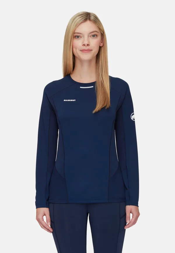 

Футболка с длинными рукавами aenergy Mammut, Marine, Синий, Футболка с длинными рукавами aenergy Mammut, Marine