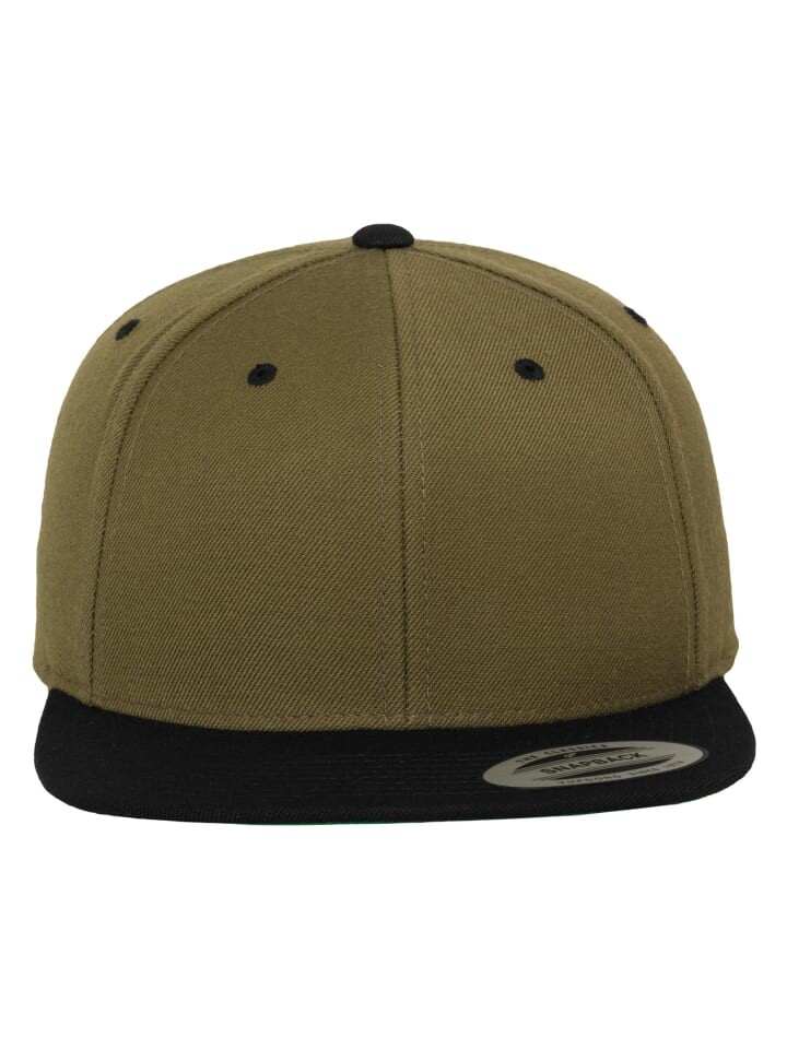 

Бейсболка Flexfit Snapback, цвет olv/blk