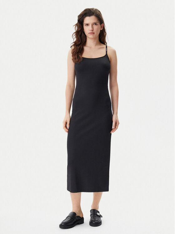 

Летнее платье облегающего кроя Logo J20J225288 Calvin Klein Jeans, черный