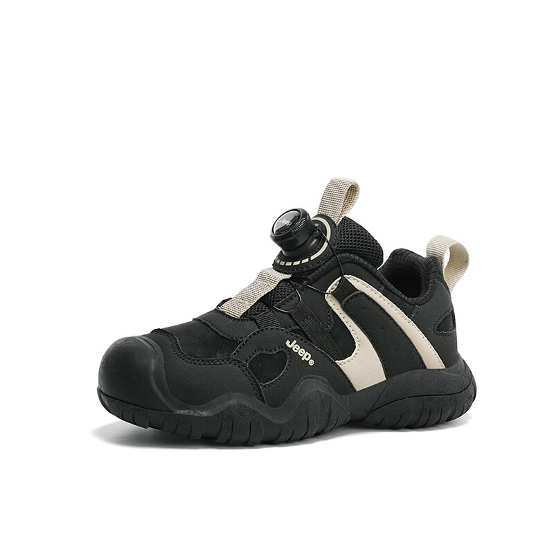 Кроссовки Jeep Kids Lifestyle Shoes Kids, бежевый/черный — фото 3
